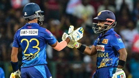 Sri Lanka Celebrate 3-0 Sweep Against Afghanistan