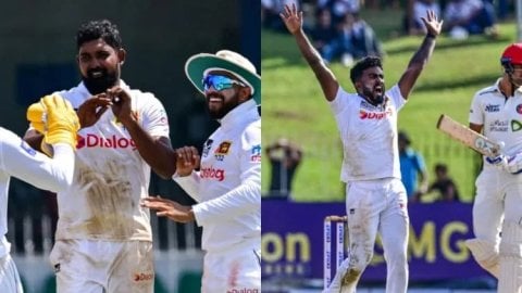 SL vs AFG, Only Test: பந்துவீச்சாளர்கள் அபாரம்; வலுவான தொடக்கத்தை பெற்ற இலங்கை!