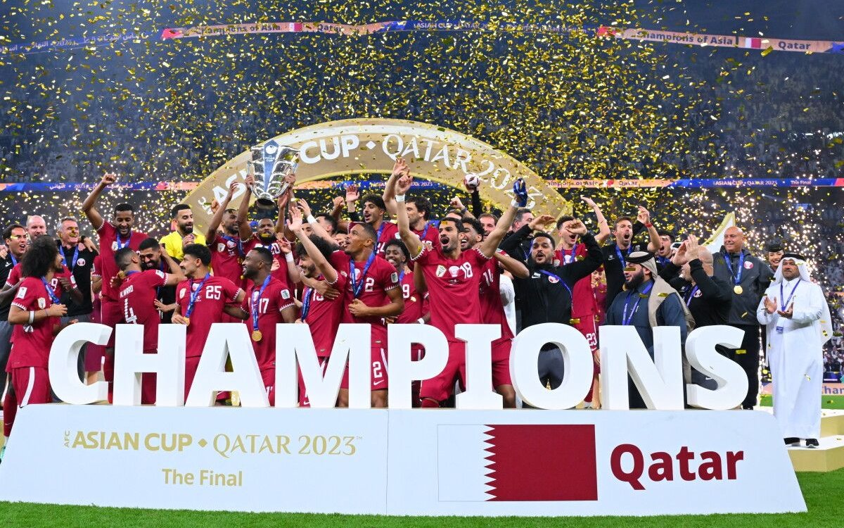 AFC Asian Cup 2023 Akram Afif Stars As Qatar Defeat Jordan To Retain