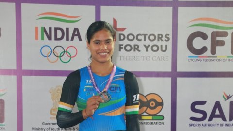 Asian Track Cycling C'ships: Indian cyclists claim 2 gold, 1 silver and 1 bronze on Day 3