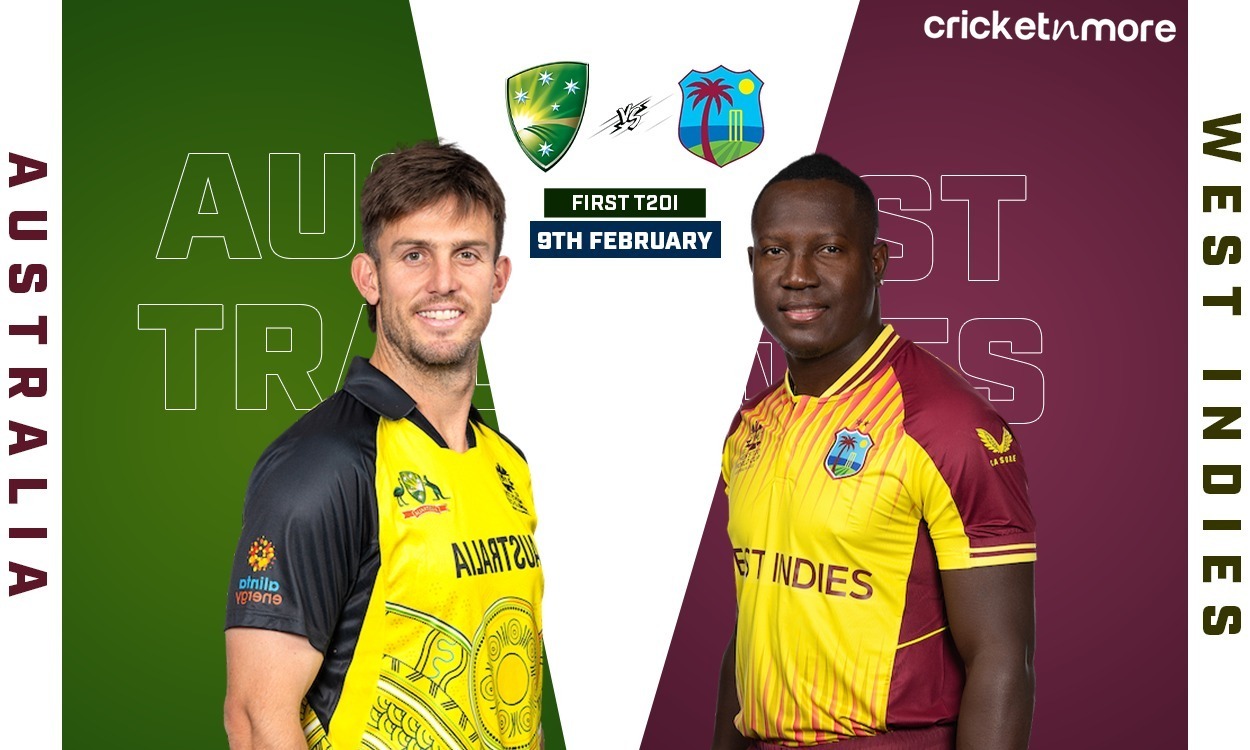 AUS vs WI Dream11 Prediction Match 1st T20, Australia vs West Indies