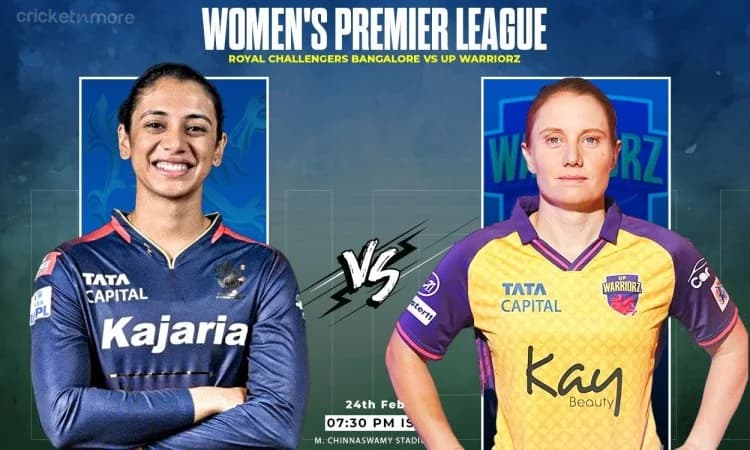 WPL 2024: ராயல் சேலஞ்சர்ஸ் பெங்களூரு vs யுபி வாரியர்ஸ் - ஃபேண்டஸி லெவன் & உத்தேச லெவன்!