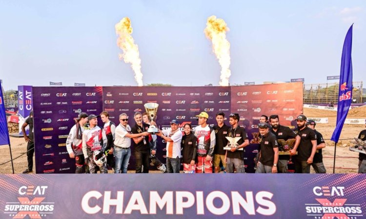 BigRock Motorsport dominates Grand Finale of Indian Supercross Racing League