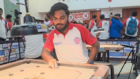 Carrom Challenger’s Trophy 2023-2024: Sri Lankan Chamara, Maldives' Ali fight back to record victori