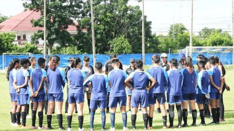 Coach Biby Thomas names 30 probables for SAFF U16 Women's Championship