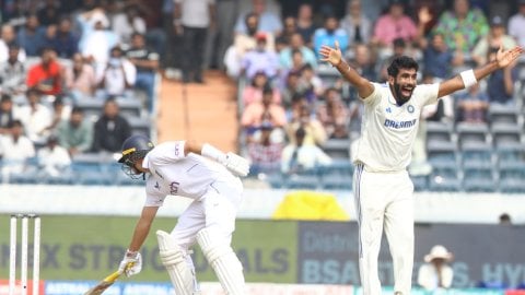 Hyderabad : Third day of first test match between India and England