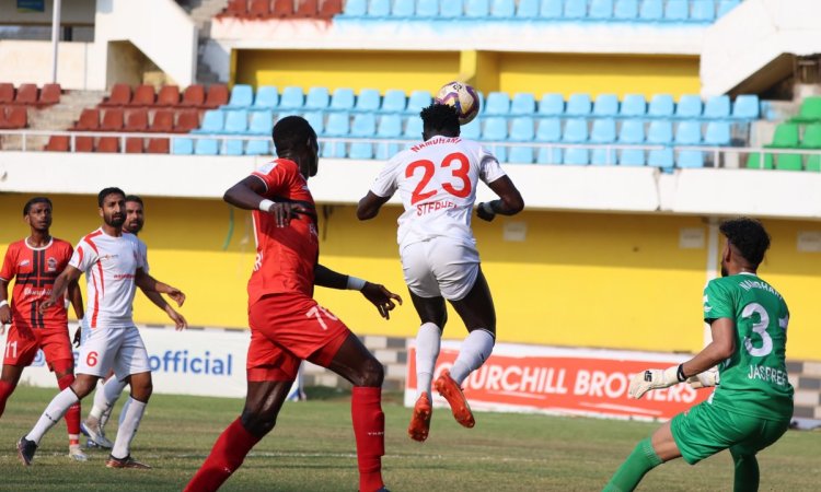 I-League 2023-24: Churchill Brothers score late to hold 10-man Namdhari FC 1-1