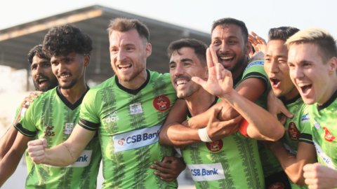 I-League 2023-24: Fourth-straight win takes Gokulam Kerala to second place