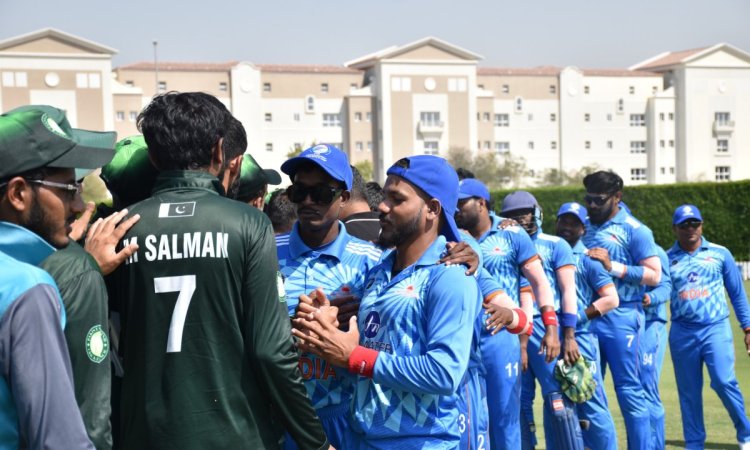 India defeat Pakistan by 46 runs in Friendship Cricket Series for the Blind 