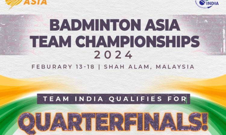 India upset China 3-2 to enter Badminton Asia Team Championships quarterfinals