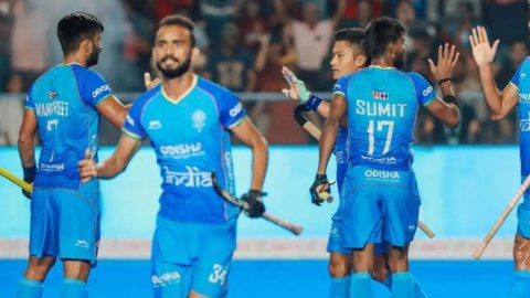 Indian men’s team arrives in Bhubaneswar for FIH Hockey Pro League 2023/24