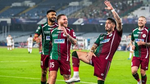 ISL 2023-24: Mohun Bagan move to second in table after a 4-2 win over NorthEast United