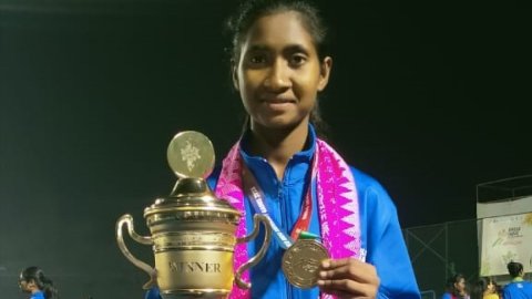 KIUG 2023: Sambalpur’s Sujata Kujur hopes to make it to Indian women’s hockey team