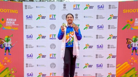 KIUG 2023: Shooter Sift Kaur Samra tests tweaks in her technique in winning bronze