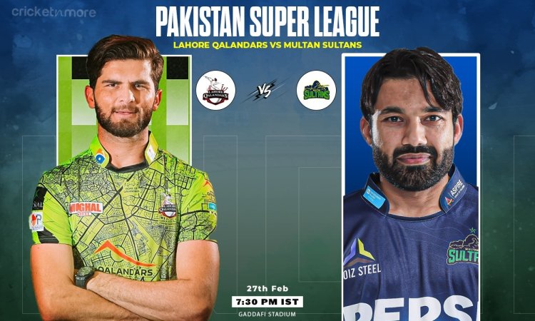 LAH vs MUL: Match No. 14, Dream11 Team, Pakistan Super League 2024