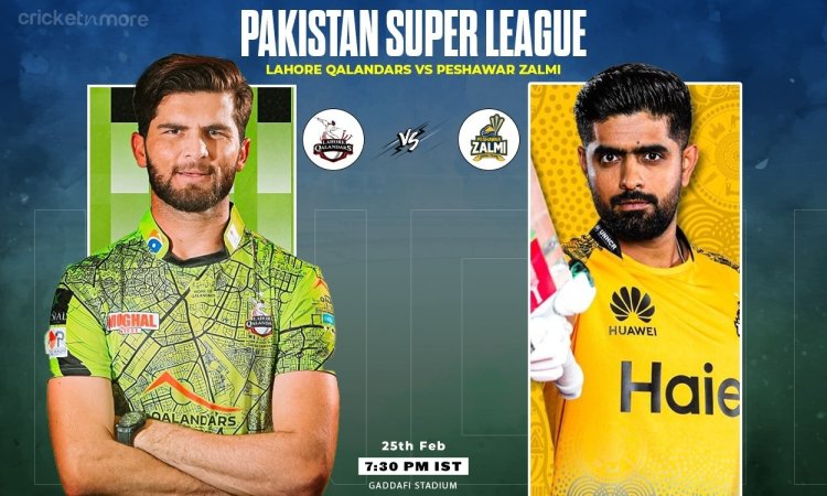 LAH vs PES: Match No. 12, Dream11 Team, Pakistan Super League 2024
