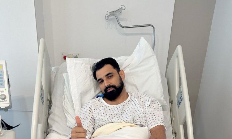 Mohammed Shami undergoes successful heel surgery to repair Achilles tendon in the United Kingdom