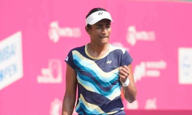 Mumbai Open WTA 125k: Shrivalli stuns second seed; Rutuja Bhosale, Prarthana Thombare win