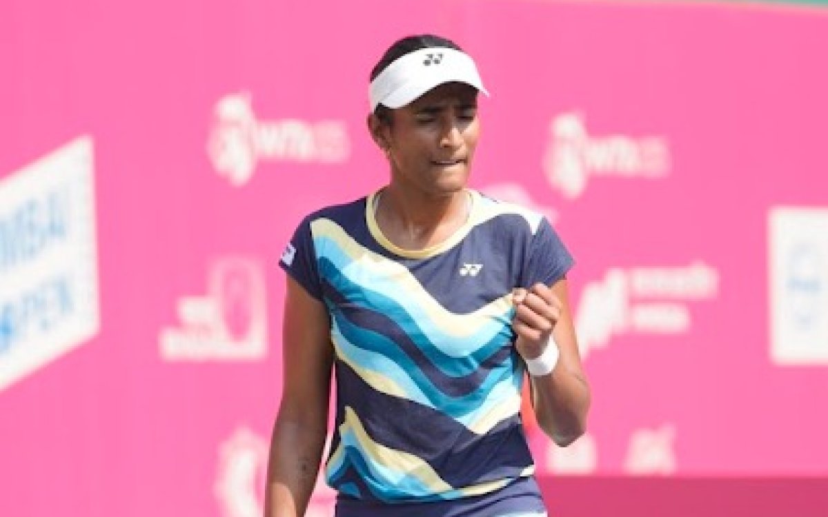 Mumbai Open WTA 125k Shrivalli Stuns Second Seed; Rutuja Bhosale