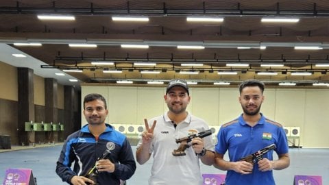 National Shooting: Anish Bhanwala makes it two out of two in trials