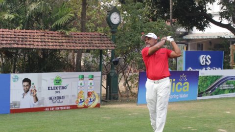 PGTI Players C'ship: Rahil Gangjee storms into a two-shot lead in round three