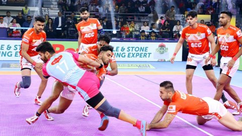 PKL 10: Deshwal ensures Jaipur Pink Panthers end the league stage with an easy win