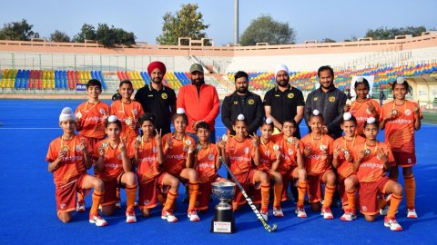 Punjab Hockey Academy crowned champions of the K.D Singh Babu Sub-Junior Hockey Tournament