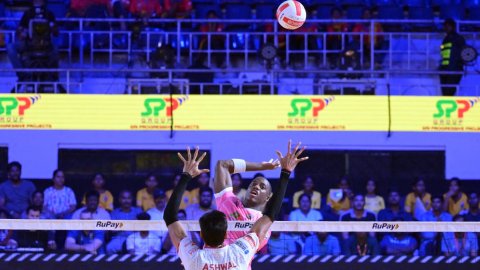 PVL Season 2: Chennai Blitz roar back to stun Kolkata Thunderbolts in five-setter