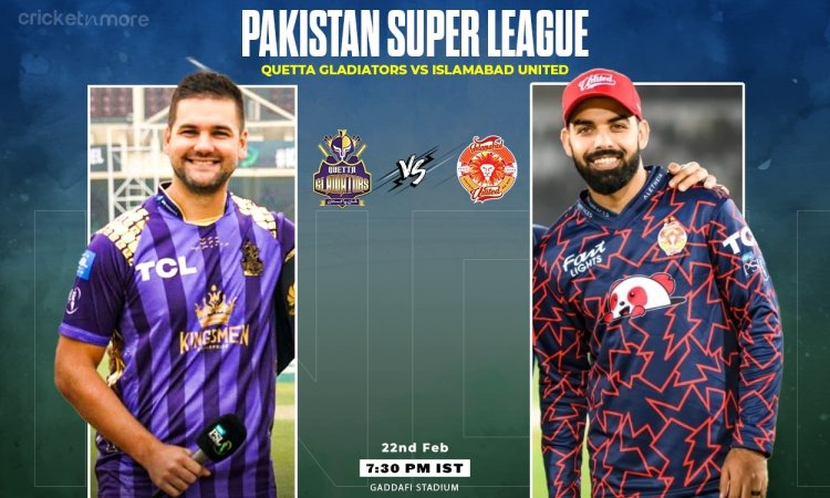 QUE vs ISL: Match No. 8, Dream11 Team, Pakistan Super League 2024