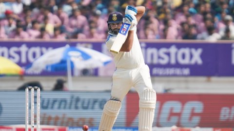 Rajkot: First day of the third cricket test match between India and England