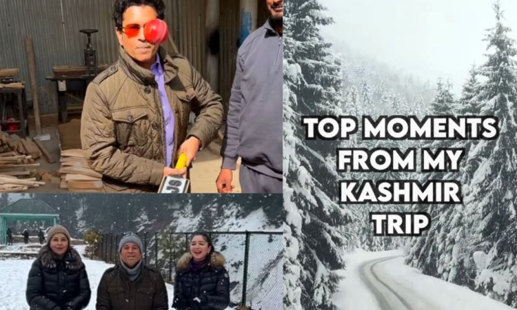 Sachin invites the world to 'come and experience Jammu & Kashmir'