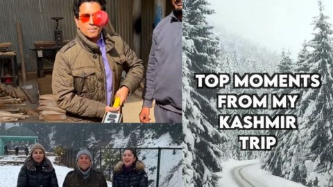 Sachin invites the world to 'come and experience Jammu & Kashmir'