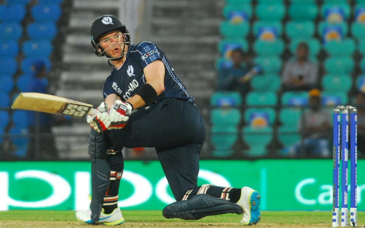 (100316) Nagpur: ICC World T20 - Qualifier - Scotland vs Zimbabwe (First Round, Group B) (Batch-9) Scotland announces Richie Berrington-led squads for upcoming white-ball tour of UAE