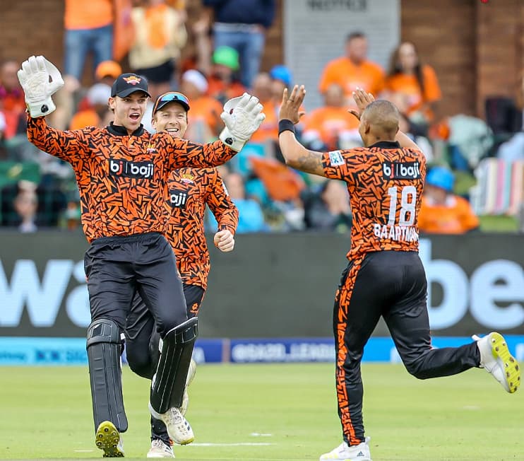SA20 2024: Eastern Cape secures a commanding 9-wicket victory against Joburg! எஸ்ஏ20 2024: சூப்பர் கிங்ஸை வீழ்த்தி குவாலிஃபையருக்கு முன்னேறியது சன்ரைசர்ஸ்!