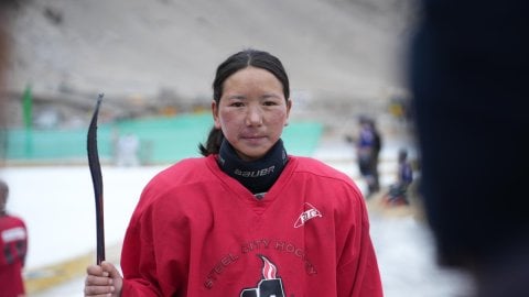 Skarma Rinchen’s journey from Ladakh village to ice hockey