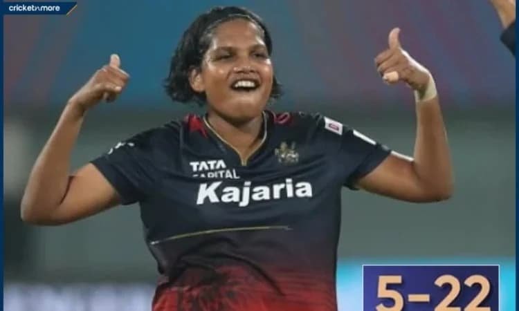 WPL 2024: ஐந்து விக்கெட்டுகளை வீழ்த்தி சாதனை படைத்த சோபனா ஆஷா!