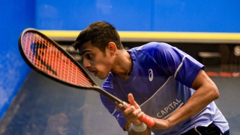 Squash: Ghosal goes down to Crouin in Fire Open quarters