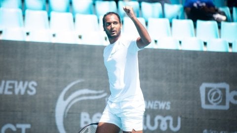 Tennis: Ramkumar upsets top seed Nardi to reach Bengaluru Open quarterfinals