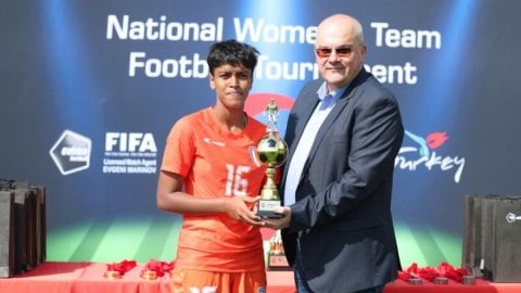 Turkish Women's Cup 2024: Manisha Kalyan adjudged Best Midfielder as India finish runner-up