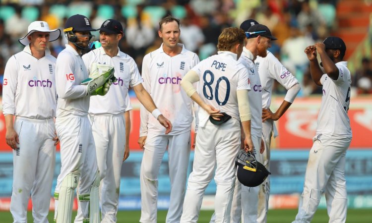Visakhapatnam: Third day of the second Test match between India and England