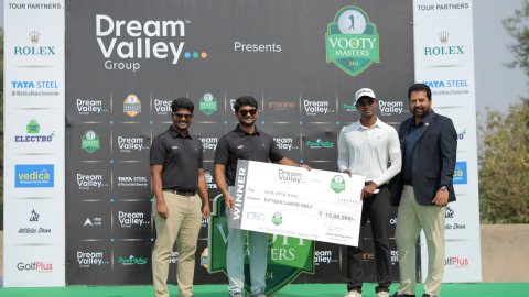 Vooty Masters 2024: Teenager Shaurya Binu wins title with dominant final round display