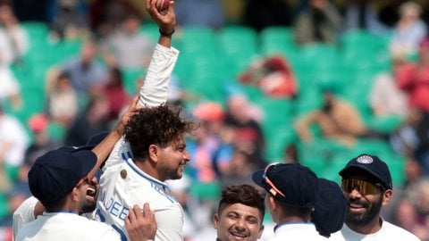 5th Test: Kuldeep’s five-wicket haul, Ashwin’s four scalps help India bowl out England for 218