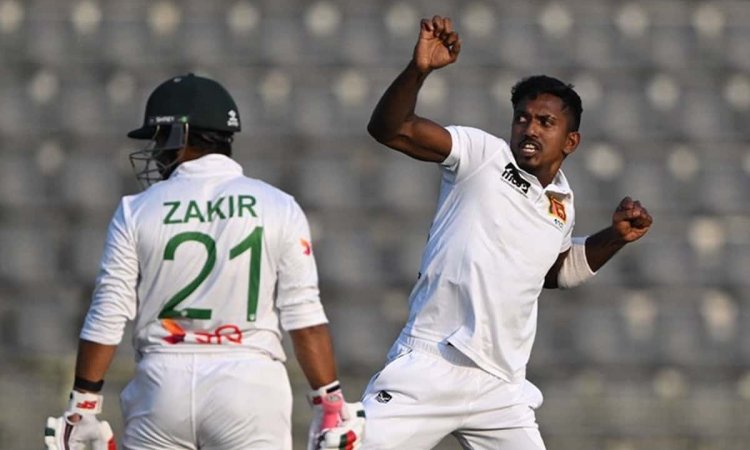 1st Test” Seamers Put Sri Lanka In Control As Bangladesh Chase 280