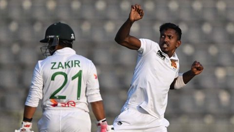 1st Test” Seamers Put Sri Lanka In Control As Bangladesh Chase 280