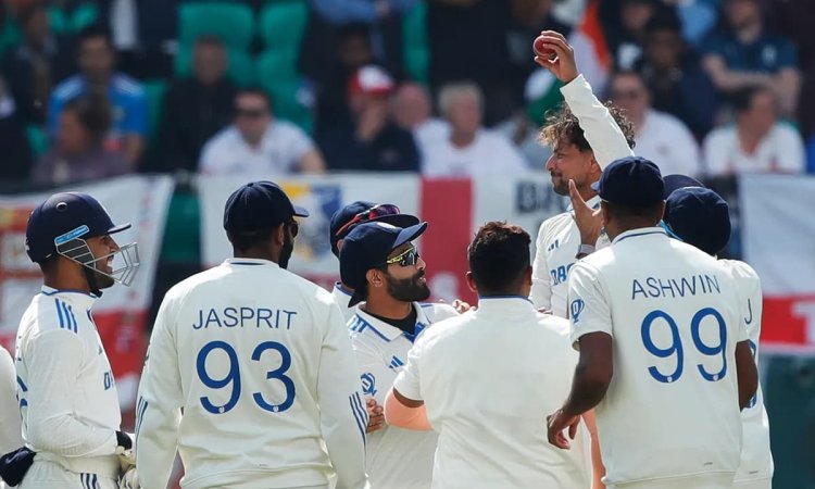 5th Test Day 1: 43 रन में 7 विकेट, कुलदीप और अश्विन की फिरकी में फंसकर इंग्लैंड सस्ते में ऑलआउट