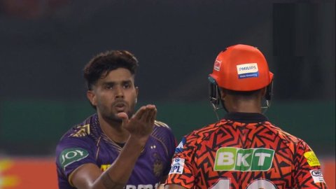 KKR pacer Harshit Rana Handed Stern Penalty For IPL Code Of Conduct Breach In Match Against SRH