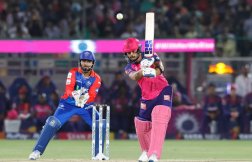 IPL 2024: रियान पराग ने जड़ा अर्धशतक, राजस्थान ने दिल्ली को दिया 186 रन का लक्ष्य