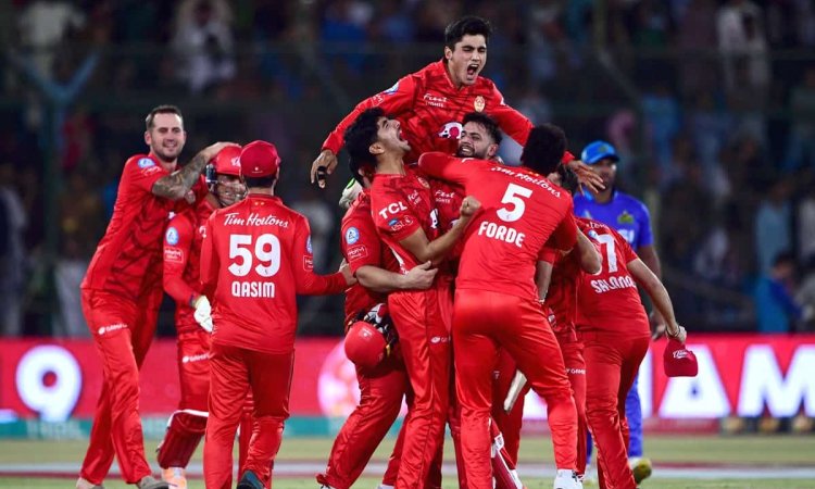 इमाद वसीम के पंजे से ढेर हुई मुल्तान,इस्लामाबाद यूनाइटेड ने आखिरी गेंद पर PSL 2024 जीतकर रचा इतिहास