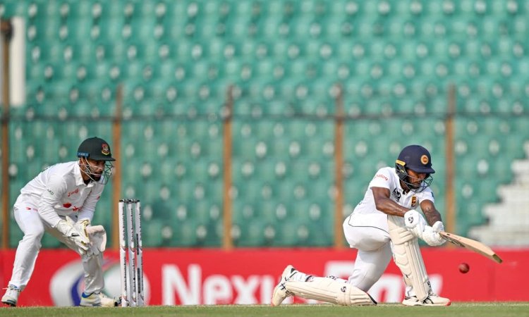 2nd Test: 6 बल्लेबाजों ने ठोके अर्धशतक, श्रीलंका ने बनाया 531 रन का स्कोर, जवाब में बांग्लादेश की खर