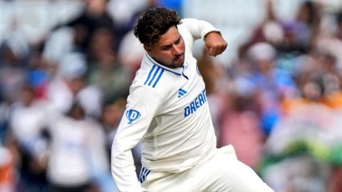 5th Test: Crawley makes unbeaten 61, Kuldeep picks two as England reach 100/2